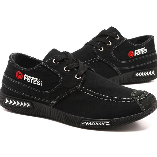 Jarní a podzimní nové plátěné boty pánské prodyšné a voňavé látkové boty všestranné lehké ležérní prkno boty