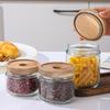 Small Round Glass Storage Jars (Set of 5)