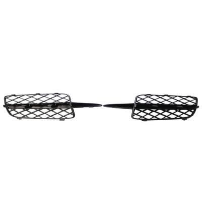 Replacement for BMW X5 E70 2007-2010 Front Bumper N/S Left & Right Grill With Silver Trim