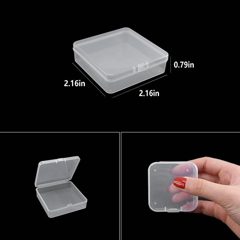 Plastic Organizer Storage Box  Container Jewelry Box with Adjustable Dividers for Beads Art DIY Crafts Jewelry Fishing Tackles