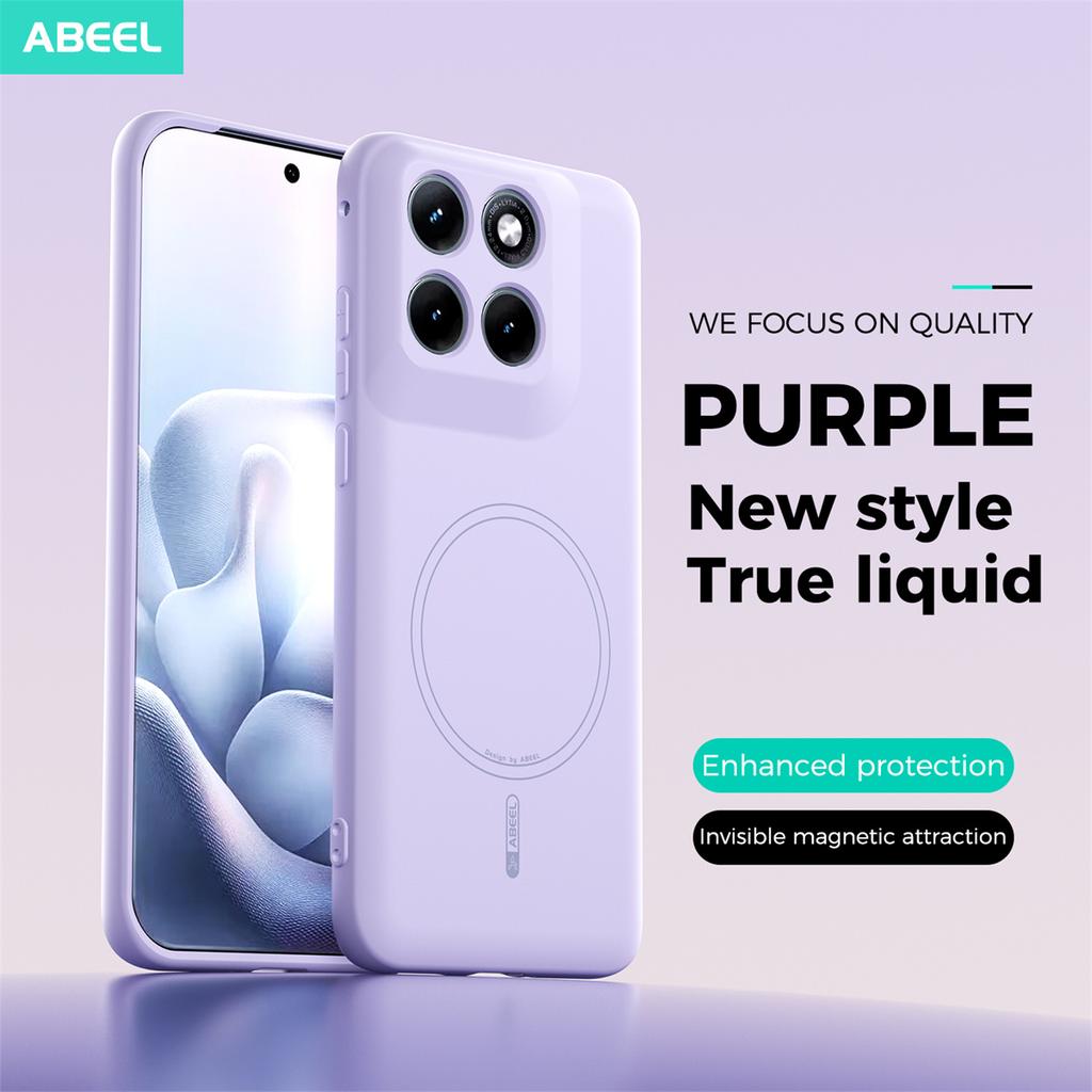 For Motorola MOTO Edge 70 Fusion Plus Phone Case Magnetic Skin-Feeling Liquid Silicone Cover For MOTO Edge 70 Fusion G77 G67