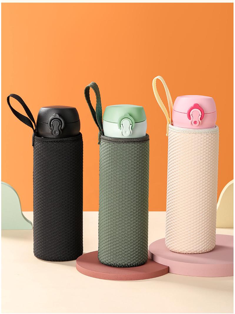 

Newcomer Exclusive: £5 Off - Embossed Solid Color Multifunctional Water Bottle Sleeve
