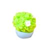 Yousheng Miniature Dollhouse Furniture Mini Resin Bed Sofa Cabinet Table Accessories Lemon Style Tiny Pretend Play Props for Fairy Garden Doll House