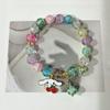 Kuromi Colorful Popcorn Crystal Beaded Bracelet - Christmas Hot Sale for Students & Besties
