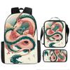 Elementary and Secondary School Students Spirited Away School Bag Hayao Miyazaki Children's Fashion Backpack Waterproof Large Capacity Backpack