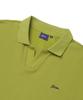 YALE Quick Dry Slit Neck Polo Shirt_Olive