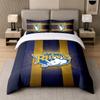 3Pcs Bedding SetLeeds Rhinos Soft Bed Sheet and Two Pillowcases Home Bedroom Decor