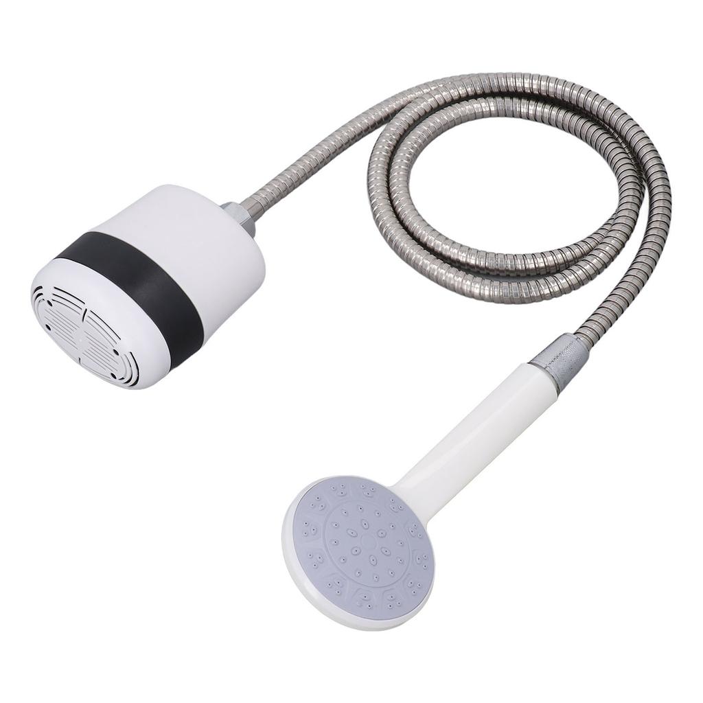 Portable Camping Shower USB Rechargeable Compact Handheld Outdoor Electric Shower 2200mah 4.9ft