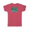 Geschenk-T-Shirt : Aquarell Winterwald