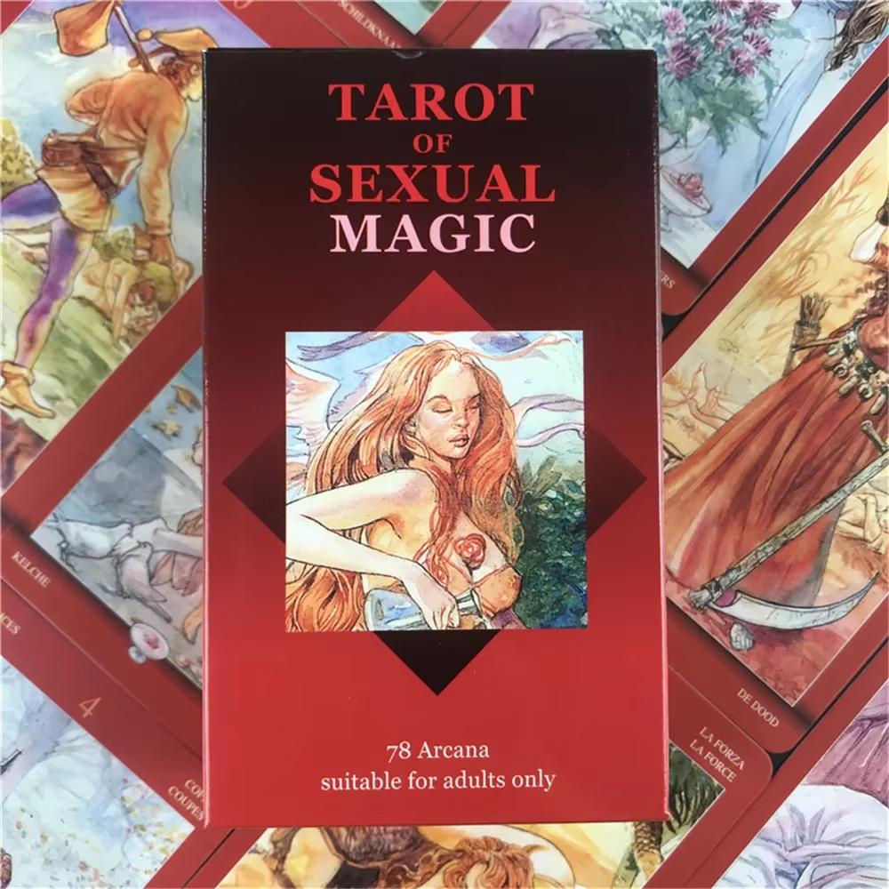 Tarot Cards Sex Magic Full English Version Table Game Birthday Gift Family Party Supports Wholesale 78 Sheets/Box