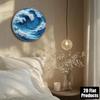 Metal Wall Art 3D Aluminum Panel 20x20 cm for Bar
