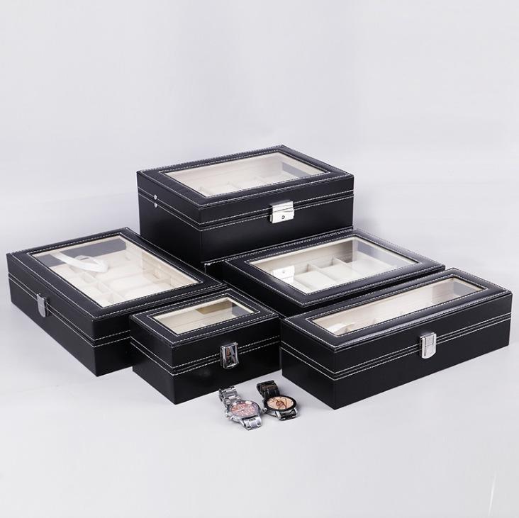 PU Leather Watch Display and Storage Box