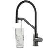 Colina Graphite 2.0 Floor-standing Sink Tap with U-Spout for Water Filtering