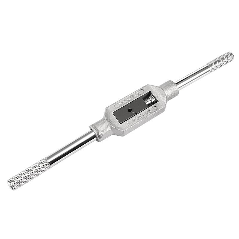 Adjustable Hand Tap Wrench Holder M1-M12 Thread Handle Tapping Reamer Tool for Taps and Die Set Straight Wrench Tapping Tools