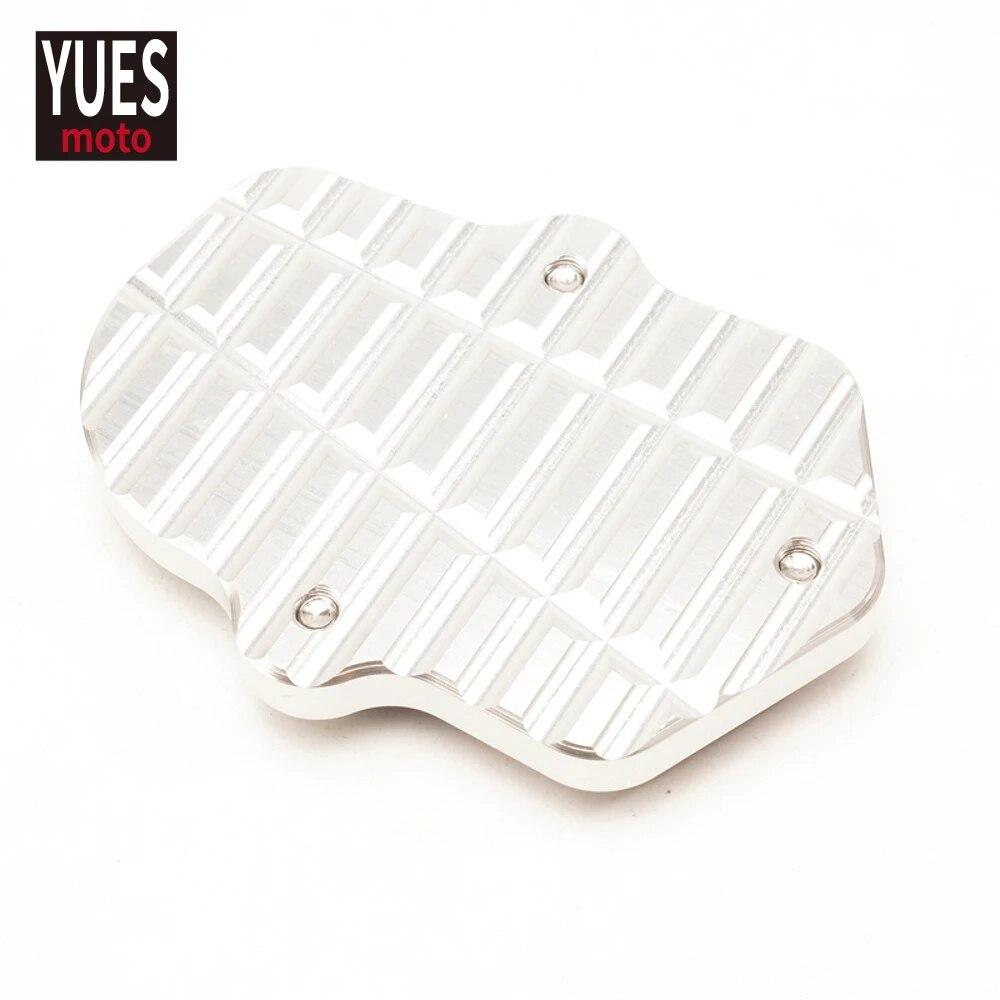 Motorcycle Accessories CNC Aluminum Kickstand Extension Pad For BMW F900R F900XR