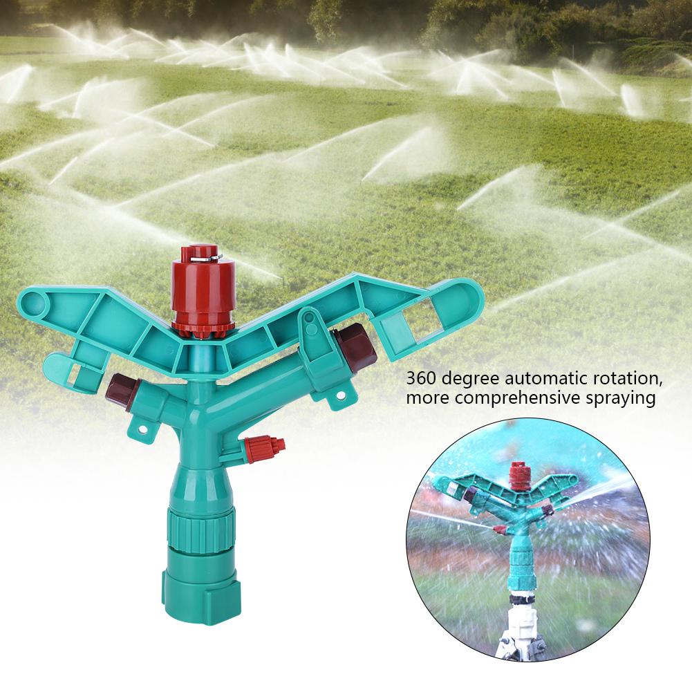 G1in DN25 Rocking Arm Sprinkler 360 Degrees Rotation Irrigation Sprinkler Watering Accessories