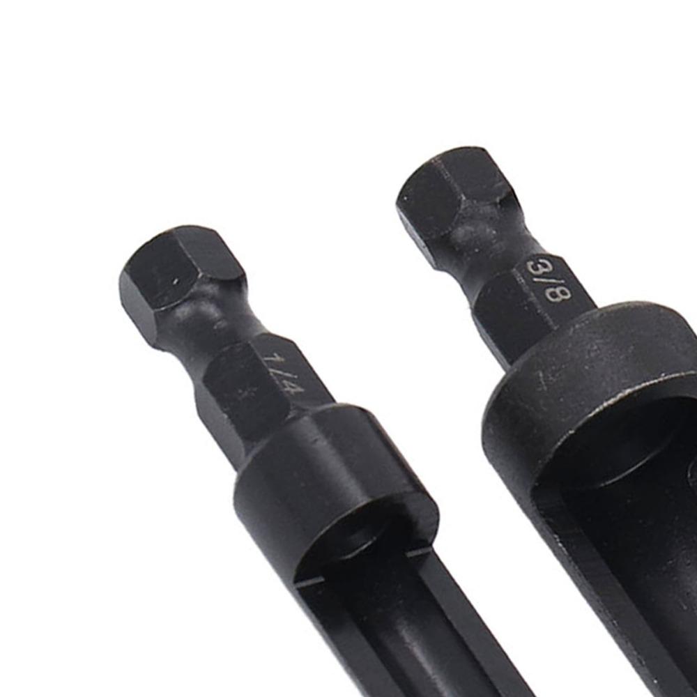4 Stück 1/4 Zoll 3/8 Zoll 1/2 Zoll 5/8 Zoll Zapensenker Bohrer Lochsäge Schneidwerkzeug Verdeckte Schraubenlöcher