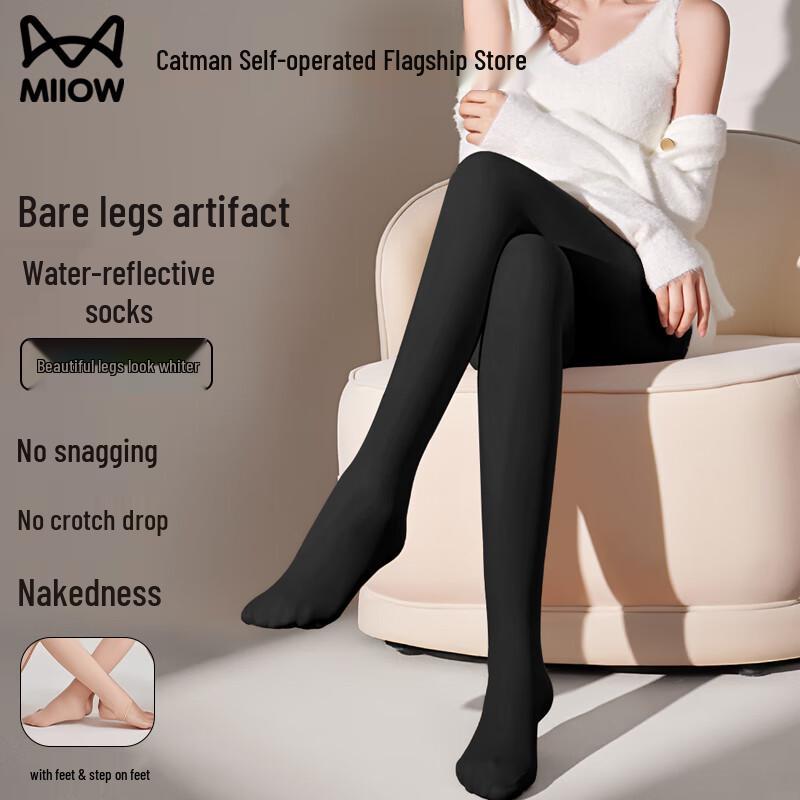 Maoren Women's Luminous Nude Feel Snag-Resistant Pantyhose