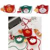 Adorable Children's Cotton Santa Bag Breathable Design Perfect For Holiday Gifts