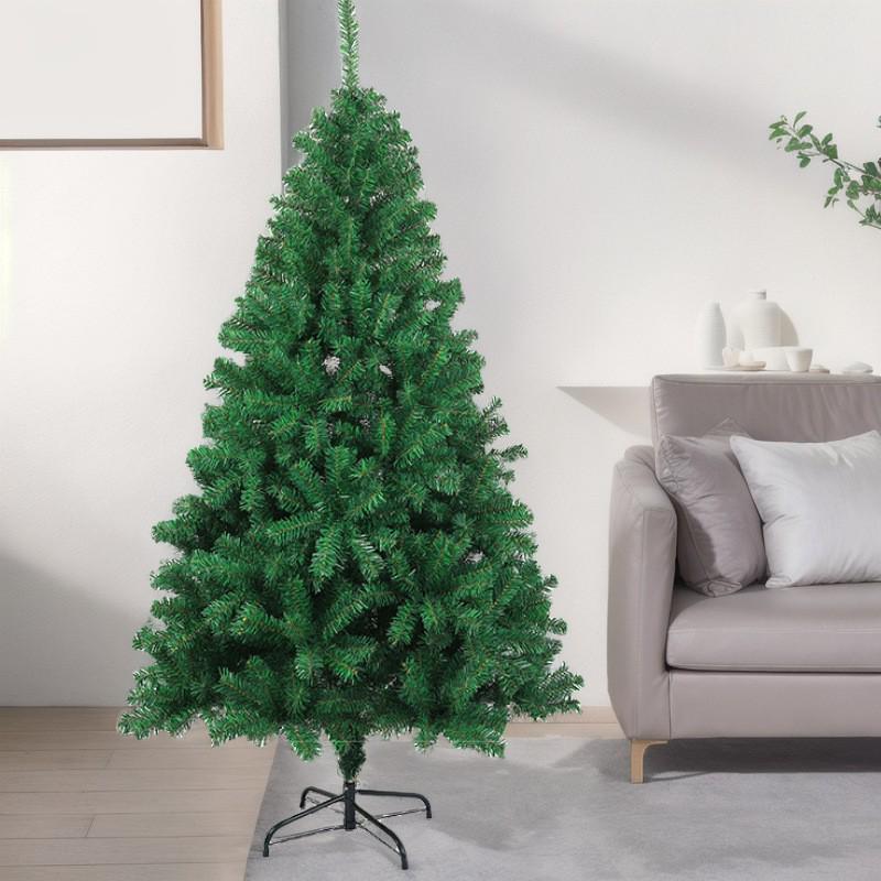 Encrypted Green Simulation Christmas Tree for Holiday Home Decor