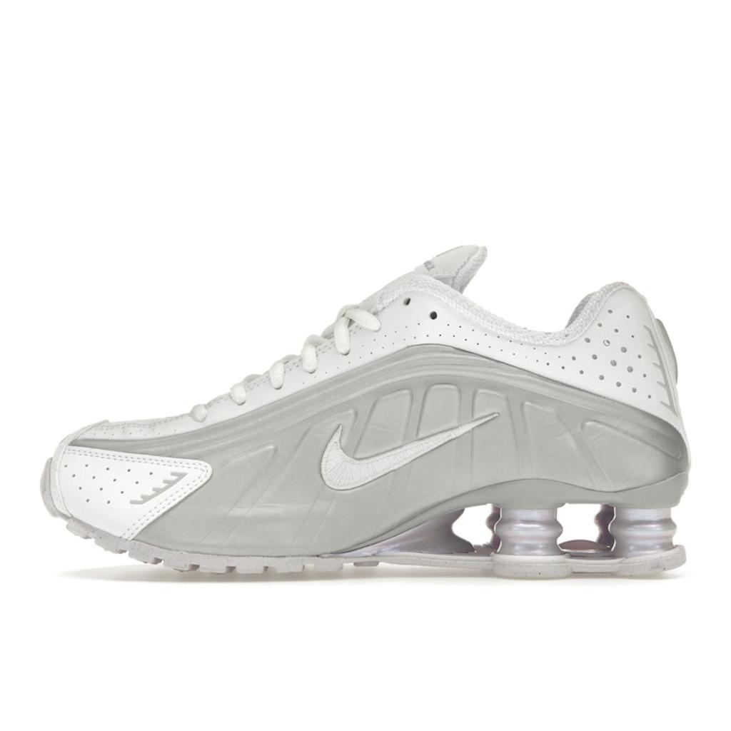 Nike Shox R4 Platinum Barely Grape Women Sneakers Silver White Metallic-Platinum HF5076-100