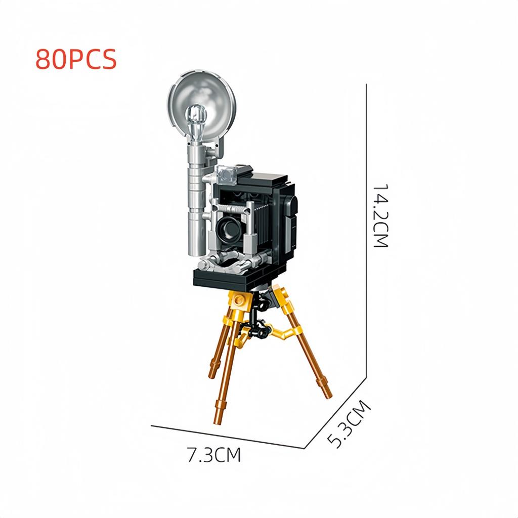 High-Quality Knew High-Quality Built High-Quality 3D High-Quality Camera High-Quality Building High-Quality Blocks–Vintage High-Quality Collectible