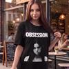 Obsession T-Shirt Nikki 2026 Movie Shirt Tee Vintage Cotton Shirt Unisex Premium Film Fan Gift