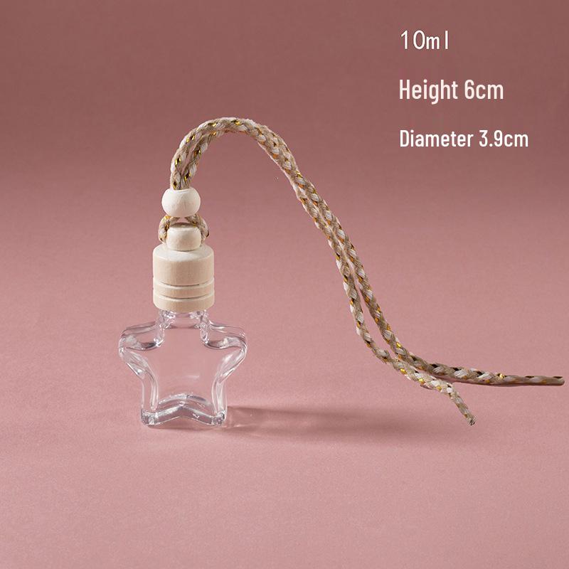 10ml Clear Car Diffuser Bottle with Lanyard for Aromatherapy