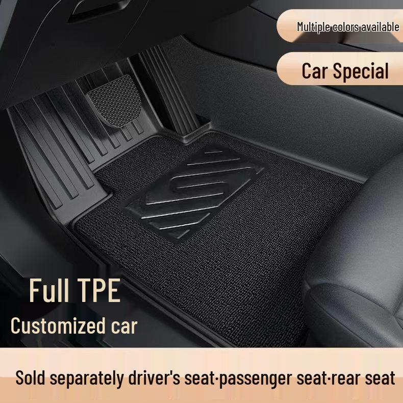 BYD Car Floor Mats for Qin PLUS, Yuan UP, Sea Lion, Seal 06/05, Song PRO, Seagull, Dolphin, Yuan PLUS