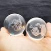 Chinese Dragon & Phoenix 3D Engraved Crystal Lucky Healing Balls Hand Exercise Grip Ball Home Decor Fengshui Ornament Gifts Item
