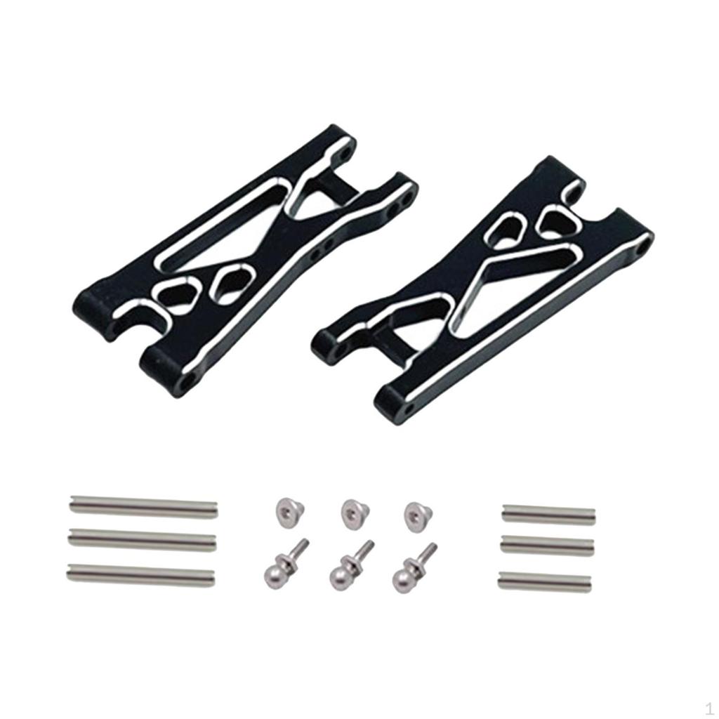 2 Improved Rear Lower Swing Arms Made of Aluminum Alloy for RC Car 244016 1:24 Scale