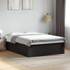 VidaXL Black Bed Frames 160x200 Cm Engineered Wood, Bedroom Furniture, Bed Base, Panel Bed, Bed, Bed 3280910