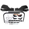 Universal Motorcycle Handlebar LED Running Light Handguard Kit with Aluminum Frame for Off Road Riding Protection