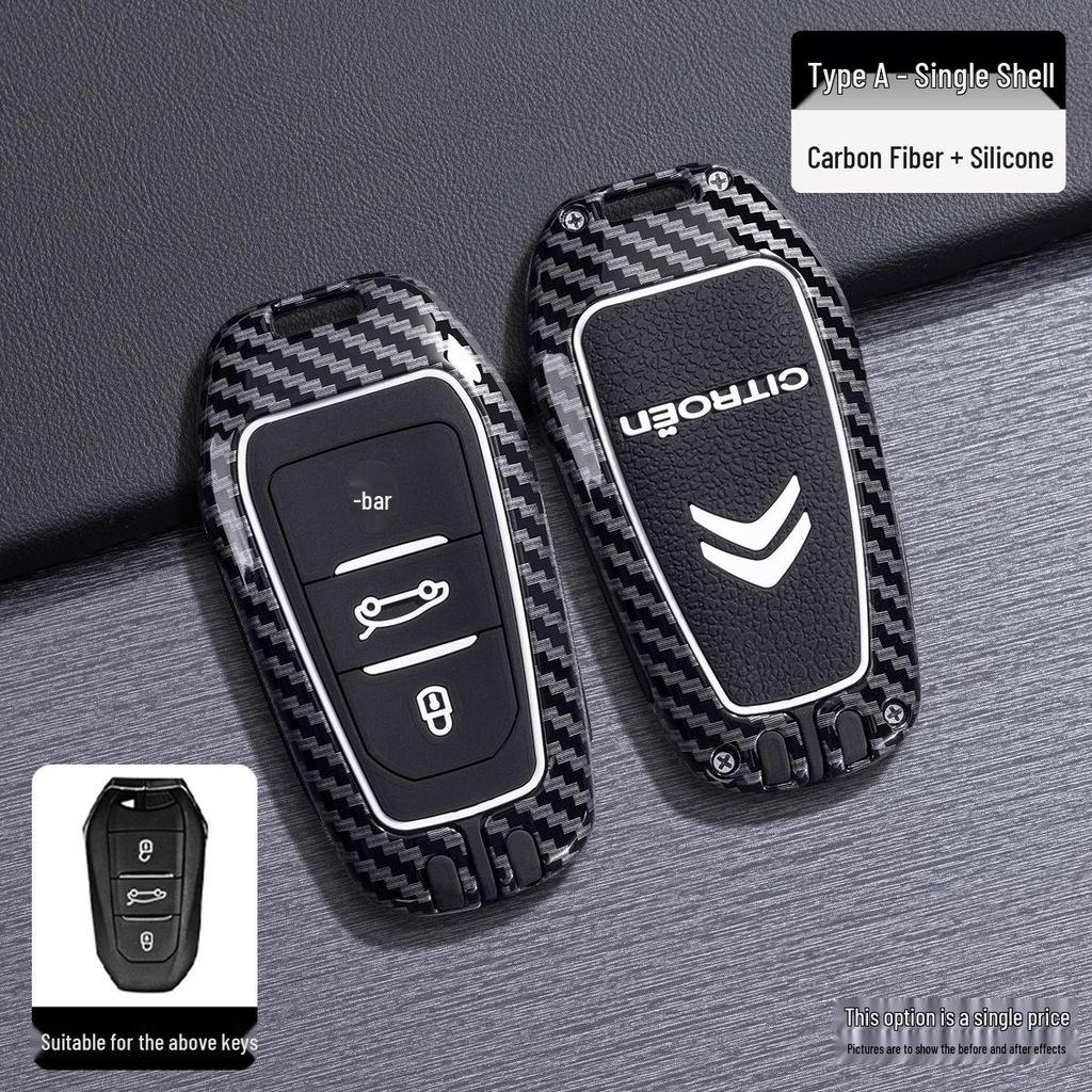 Citroën Versailles C5X Full-Cover Key Protector, 21 Buckles, Premium Car Key Bag