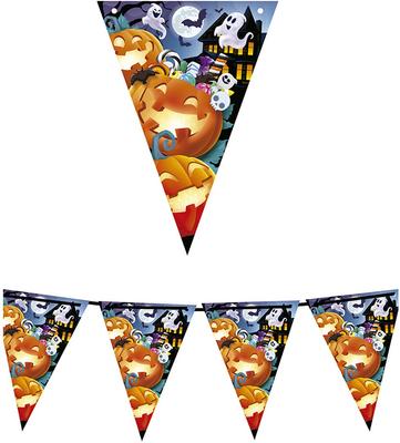 Baner Girlanda Flagi Dynie Halloween Party 300Cm