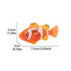 Interactive Robot Fish Toys For Cat/Dog, Activated Swimming In Water With Led Light, Swimming Bath Plastic Fish Toy Gift