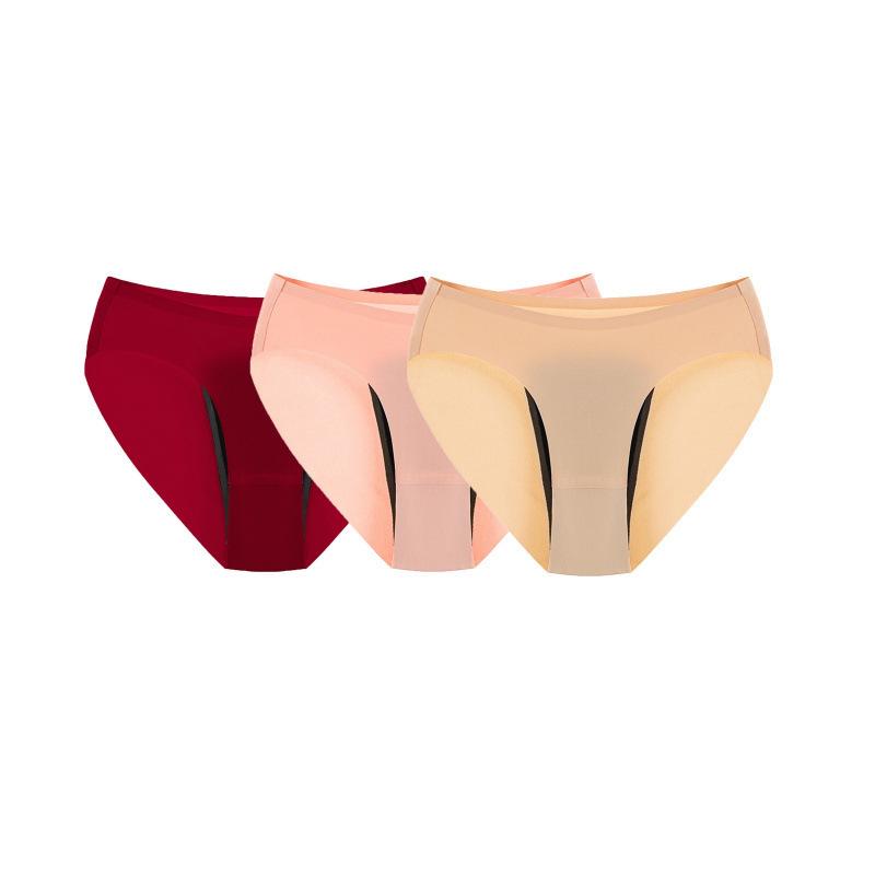 Breathable Leak-Proof Period Underwear - Ice Silk, Four-Layer, Seamless Design