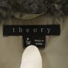 Theory Down Jacket P Green System Women Used