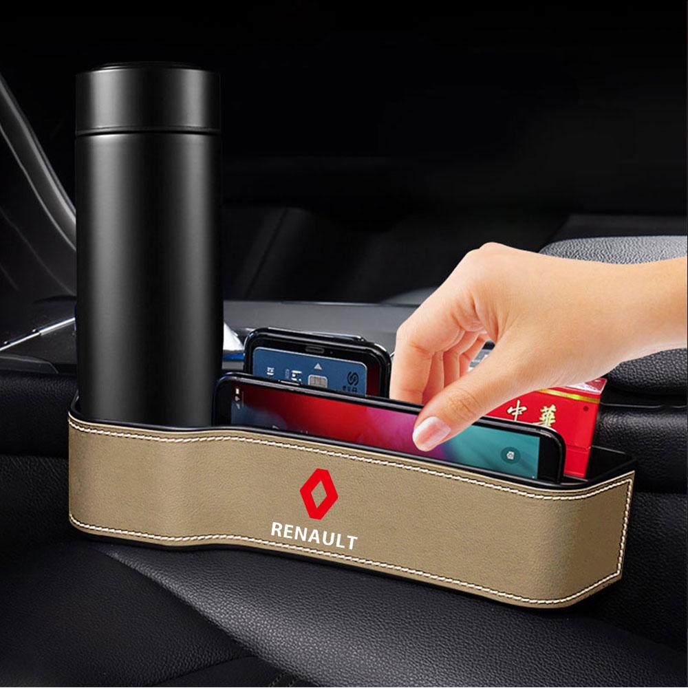 Car Interior Storage Pocket Multifunction Console Crevice Filler Side Organizer Bag for Renault Megane Clio Captur Arkana DACIA ZZ11