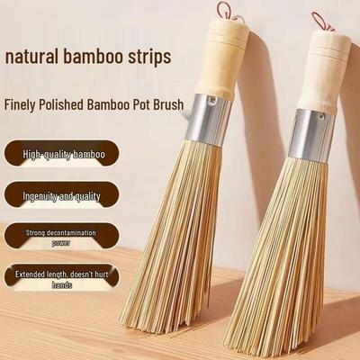 Bamboo Pot Brush
