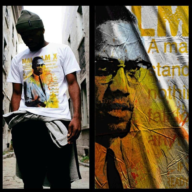 

Black History Month T-Shirt Shabazz Black Pride Melanated Unity XL white L