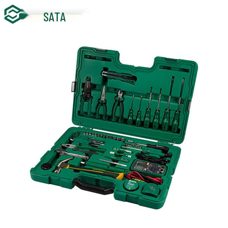 SATA 09536 61-Piece Telecom Repair Kit CR-V