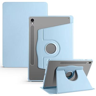 360 Rotating Acrylic Clear Hard Tablet Samsung Tab S9 FE Case 10.9"  FE Hard Protective Foldable Back Case Cover Holder