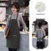 Tingle Waterproof Oil-Proof Canvas Apron