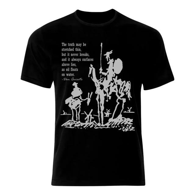 Camiseta Don Quixote Quote Art S