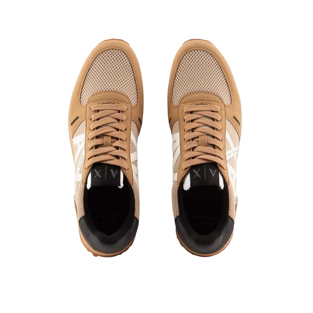 Armani Exchange Mens AX Suede Trainers