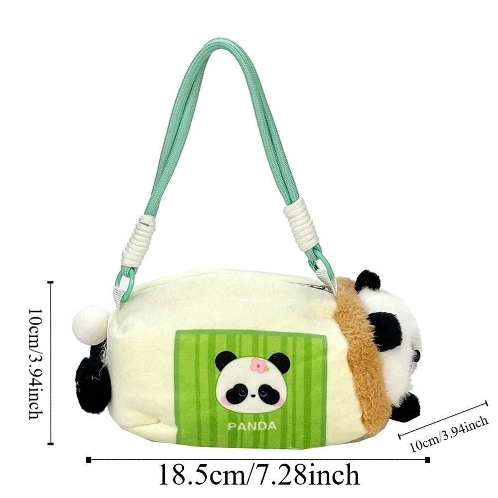 Cartoon Raccoon Shoulder Pouch Cute Golden Snub-nosed Monkey Bag  Children's Gift