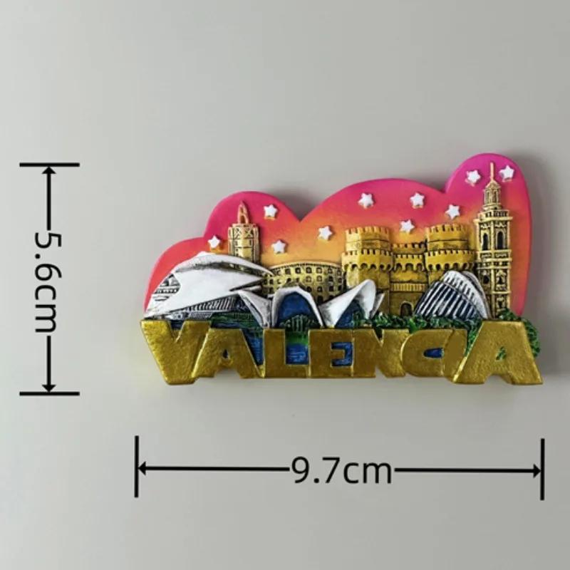 

Spain Souvenirs Mallorca Valencia Fridge Magnets Home Decor Gran Canaria Huerta de Murcia Fridge Stickers Wedding Gifts