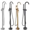 European Style Floor-Standing Bathtub Faucet with Hand Shower