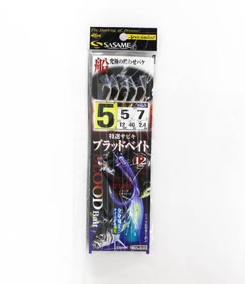 Sasame TOK-011 Sabiki na krevní návnadu 12 cm Velikost 5 (9576)